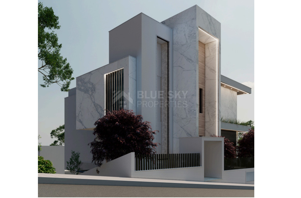 Luxury 3-Bedroom Villa for Sale in Agios Athanasios, Limassol with Sea View, Heated Pool & Roof Garden