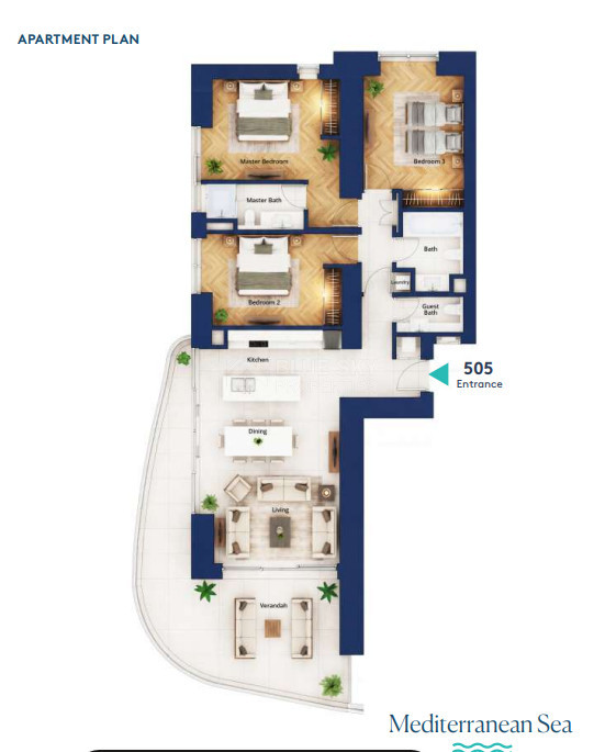 Prestigious 3-Bedroom Residence For Sale in Limassol’s Luxury Beachfront Development