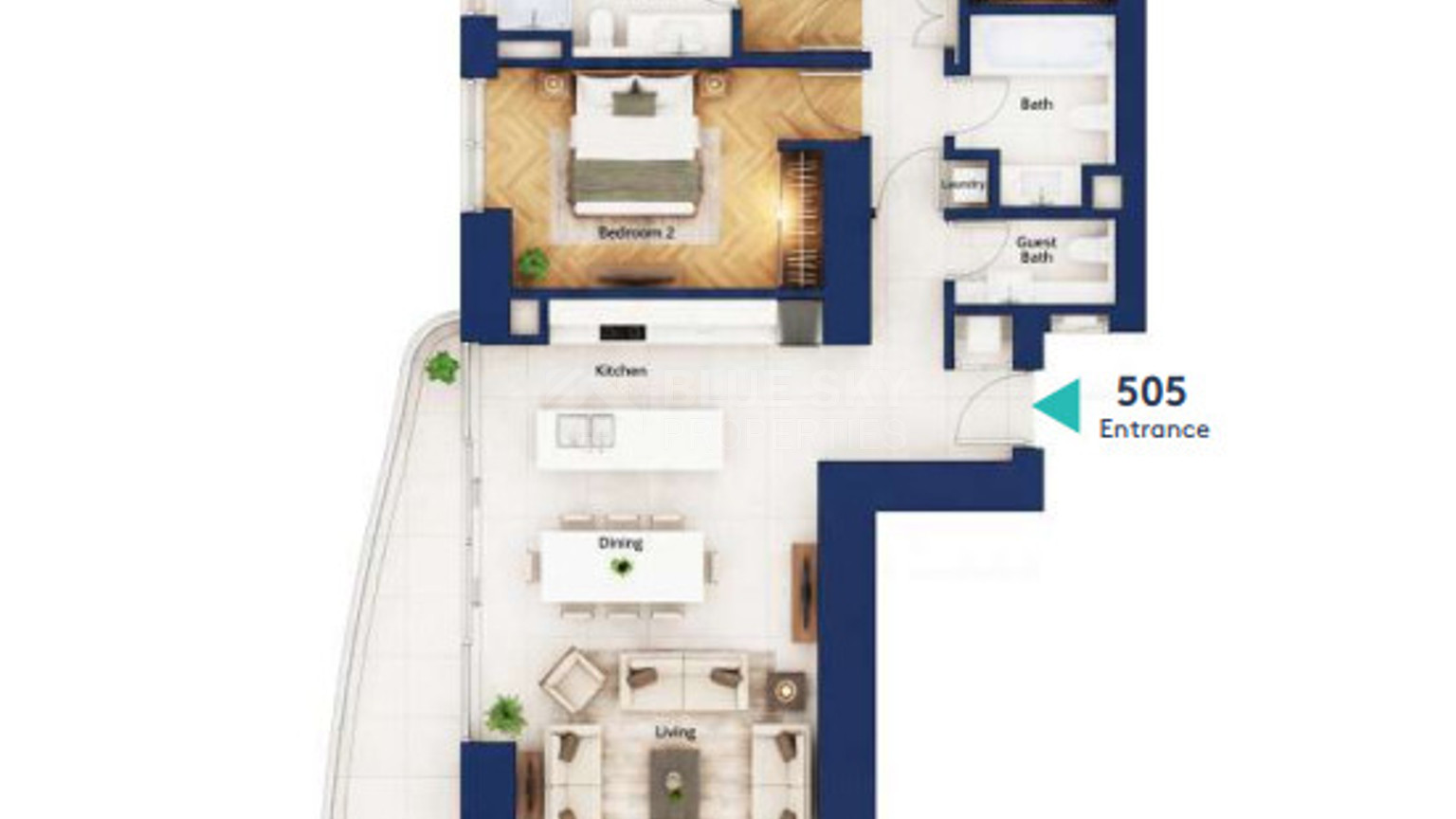Prestigious 3-Bedroom Residence For Sale in Limassol’s Luxury Beachfront Development