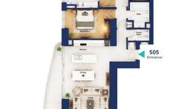 Prestigious 3-Bedroom Residence For Sale in Limassol’s Luxury Beachfront Development