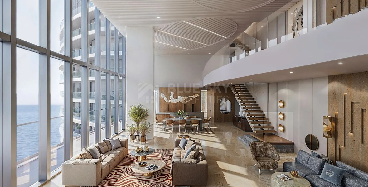 Luxury 3-Bedroom Apartment with Expansive 55 sqm Veranda For Sale in Limassol