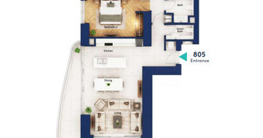 Luxury 3-Bedroom Apartment with Expansive 55 sqm Veranda For Sale in Limassol