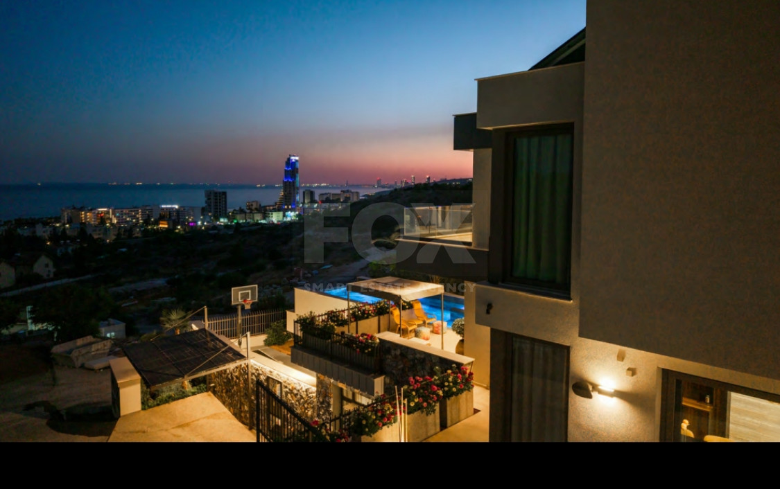Luxury 5-Bedroom Villa for Sale in Parekklisia, Limassol – Private Pool, Spa & Panoramic Views