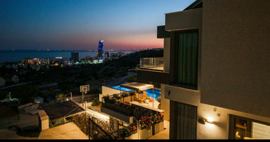 Luxury 5-Bedroom Villa for Sale in Parekklisia, Limassol – Private Pool, Spa & Panoramic Views