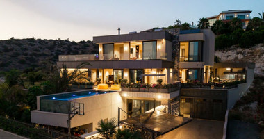 Luxury 5-Bedroom Villa for Sale in Parekklisia, Limassol – Private Pool, Spa & Panoramic Views