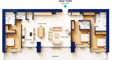 Exceptional 3-Bedroom Style Residence For Sale | 12th Floor | Limassol Seafront, Cyprus