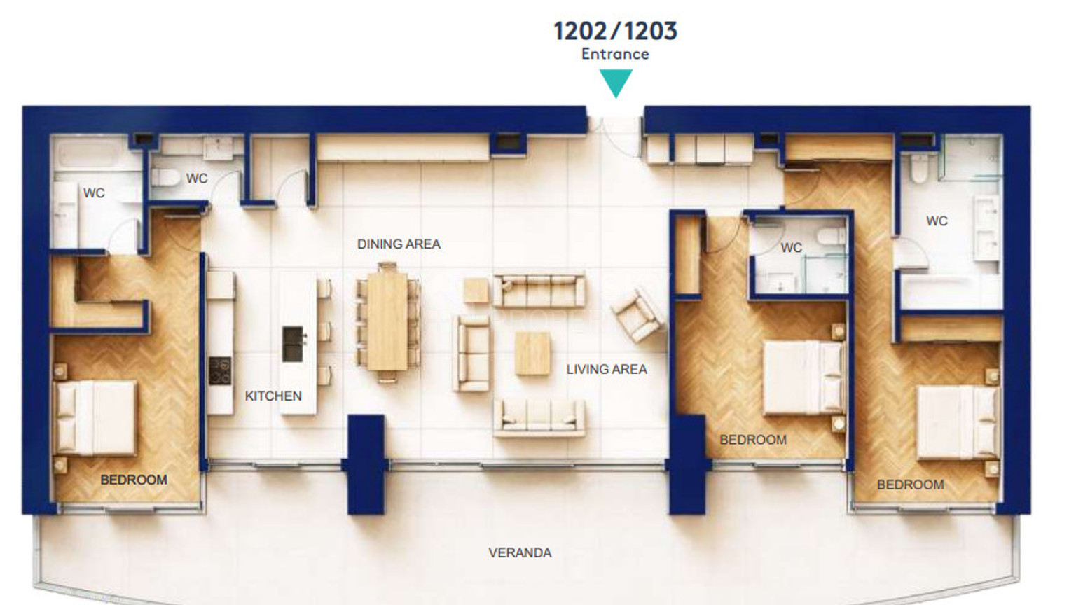 Exceptional 3-Bedroom Style Residence For Sale | 12th Floor | Limassol Seafront, Cyprus