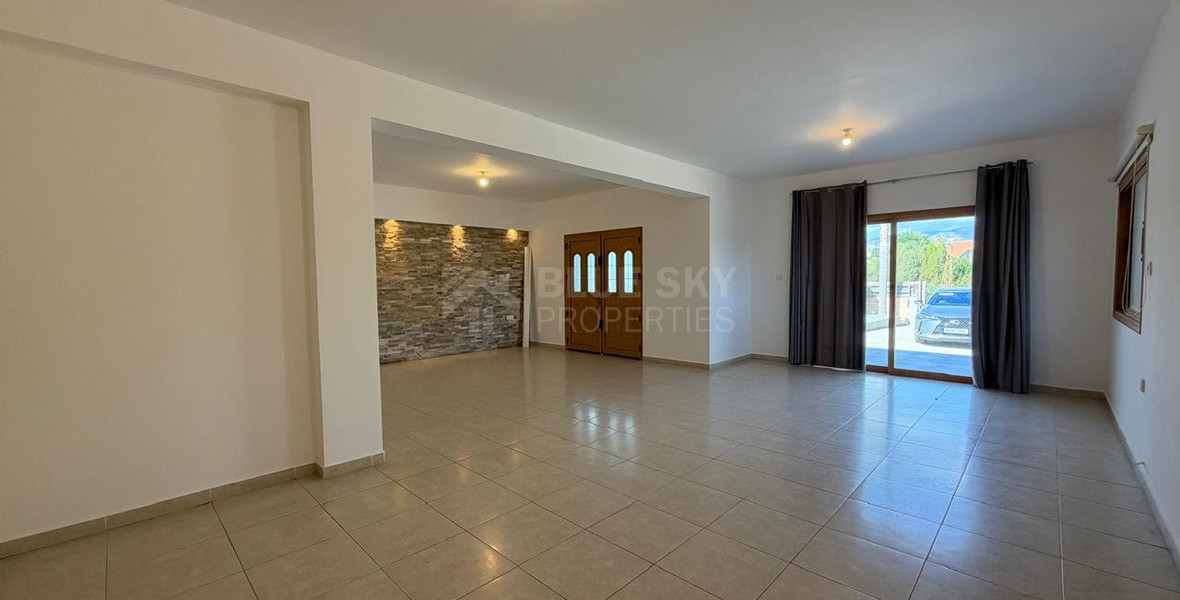 FOR RENT | Spacious Four-Bedroom Bungalow with Private Pool & Landscaped Garden in Parekklisia