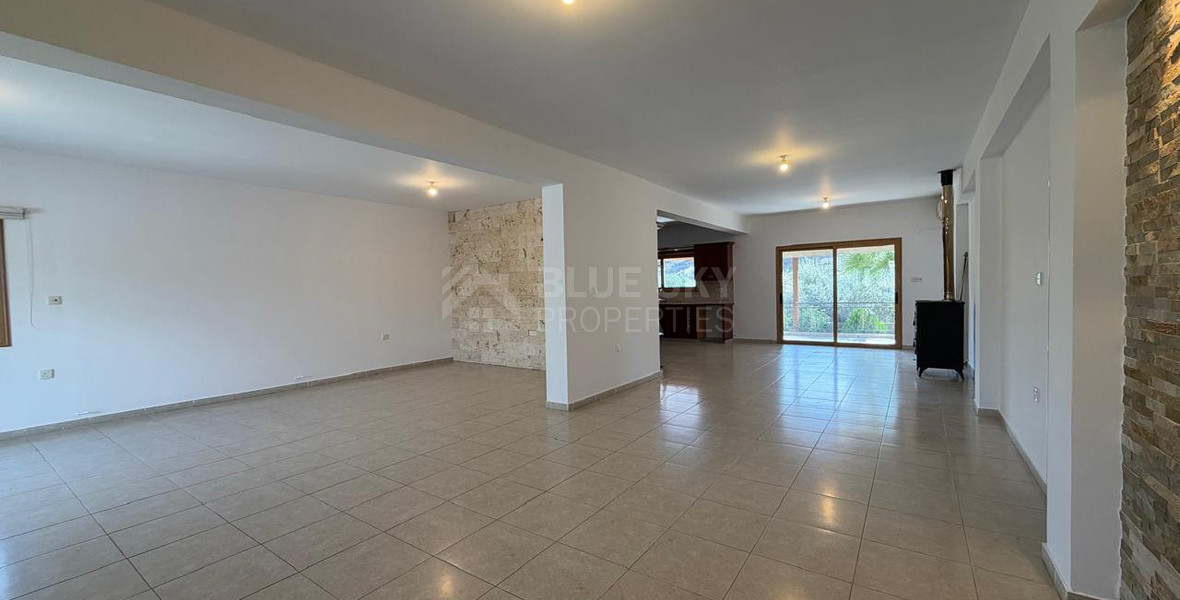 FOR RENT | Spacious Four-Bedroom Bungalow with Private Pool & Landscaped Garden in Parekklisia