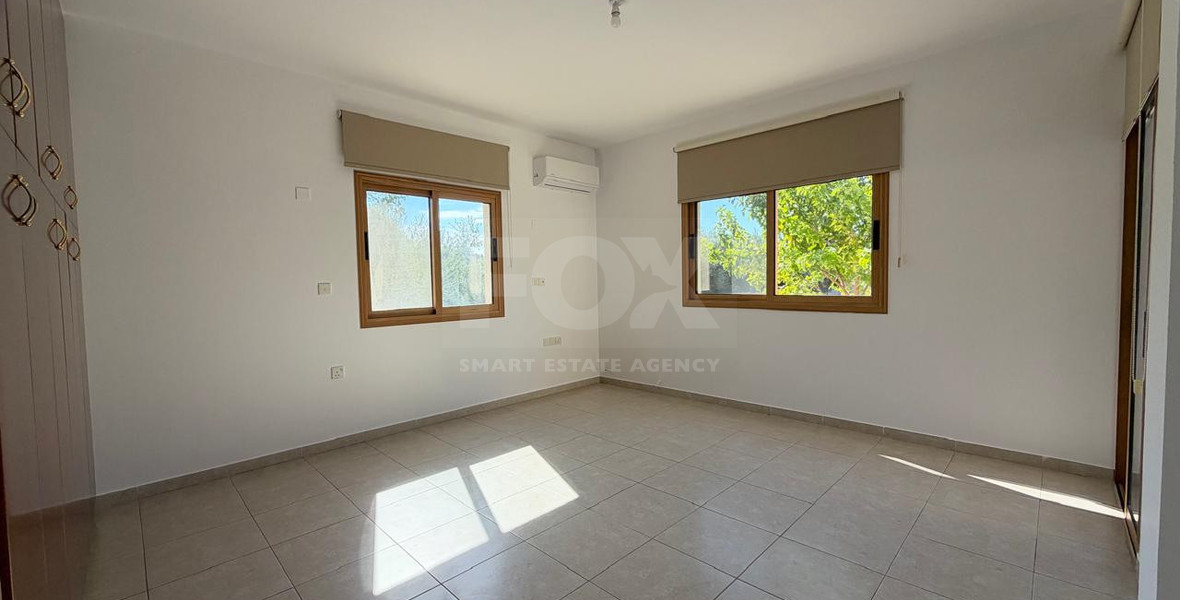 FOR RENT | Spacious Four-Bedroom Bungalow with Private Pool & Landscaped Garden in Parekklisia