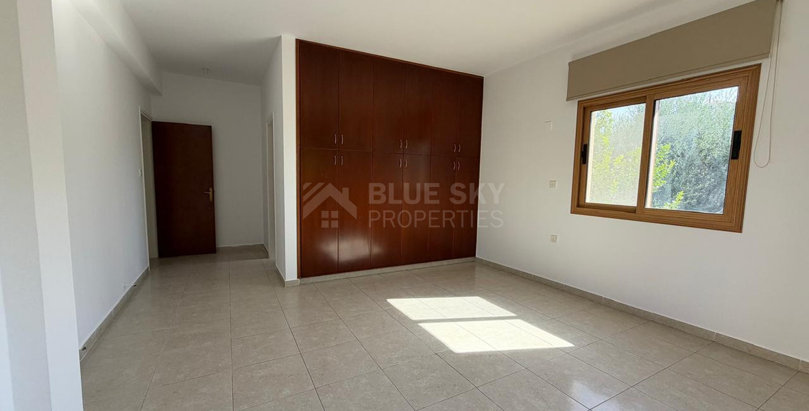 FOR RENT | Spacious Four-Bedroom Bungalow with Private Pool & Landscaped Garden in Parekklisia
