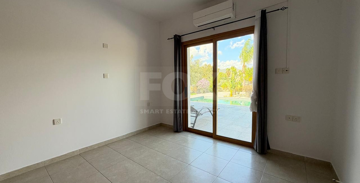 FOR RENT | Spacious Four-Bedroom Bungalow with Private Pool & Landscaped Garden in Parekklisia