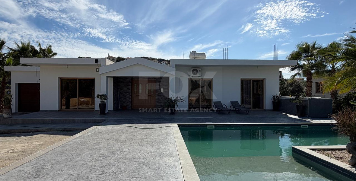 FOR RENT | Spacious Four-Bedroom Bungalow with Private Pool & Landscaped Garden in Parekklisia