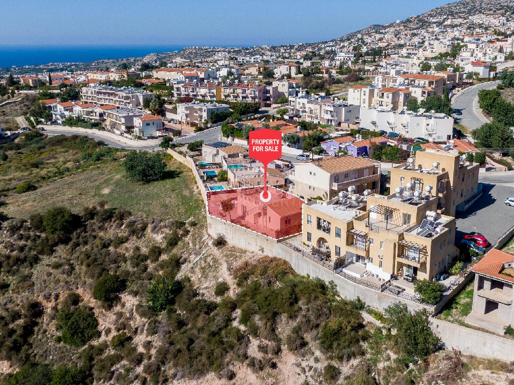 Three-Bedroom Detached House with Private Pool for Sale in Pegeia, Paphos
