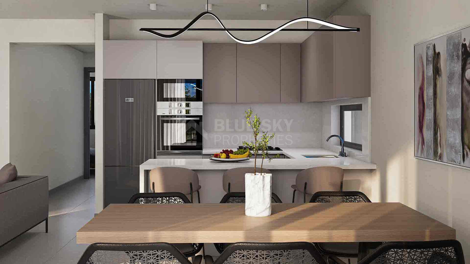 Spacious Modern three-Bed Apartment in Empa for Sale