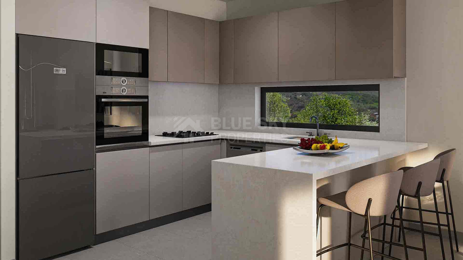 Spacious Modern three-Bed Apartment in Empa for Sale