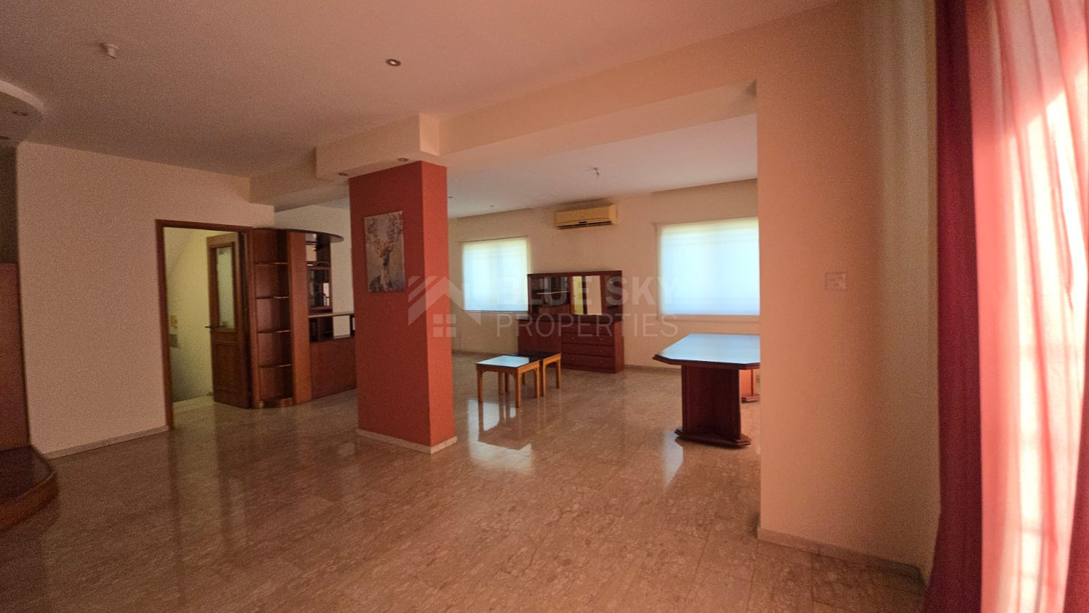Spacious 3-Bedroom Apartment in Agia Fyla – 170 m² with Large Back Veranda