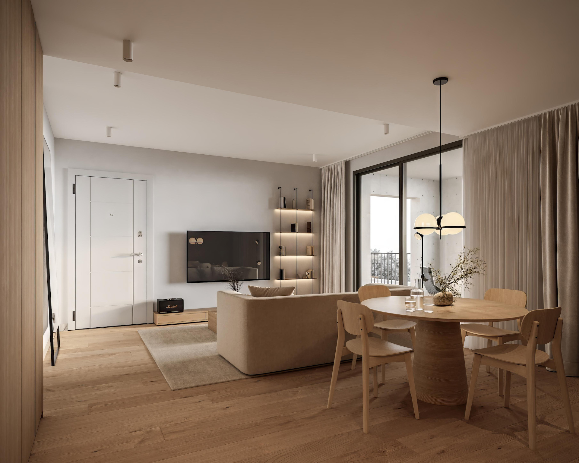 Appartement 1 chambre 60 m² Paphos, Chypre