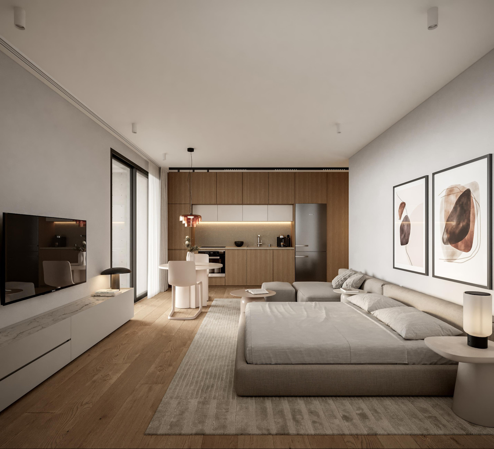 Appartement 1 chambre 60 m² Paphos, Chypre