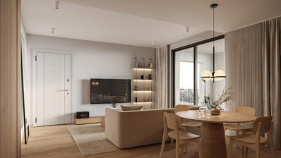 ne-Bedroom Apartment for Sale in Central Paphos closet Kings Avenue Mall