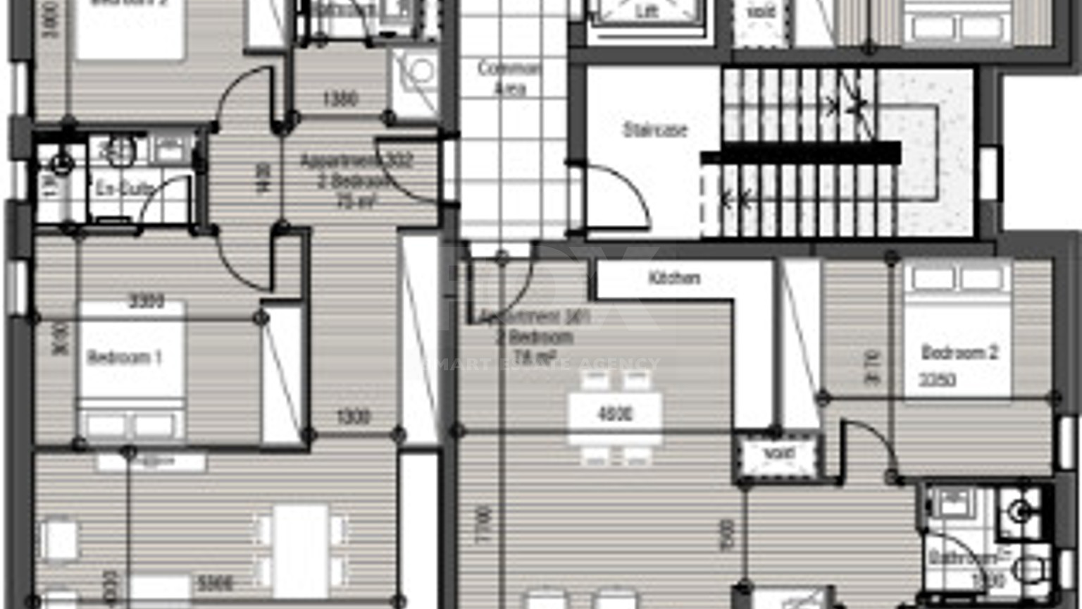 Top-Floor 2-Bedroom Apartment with Private Roof Garden for Sale in Kapsalos, Limassol