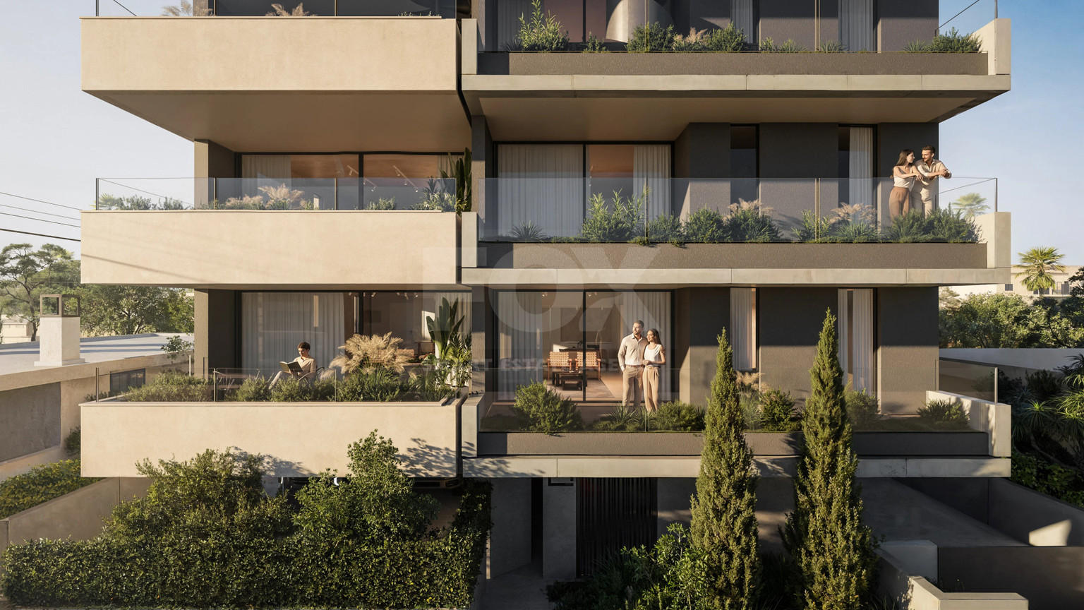 Amazing Top-Floor 2-Bedroom Apartment with Private Roof Garden for Sale in Kapsalos, Limassol