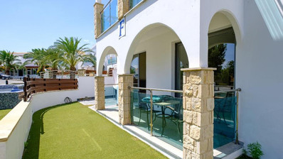 Scenic One-Bedroom ground floor  Apartment with Sea Views in Latchi for Sale