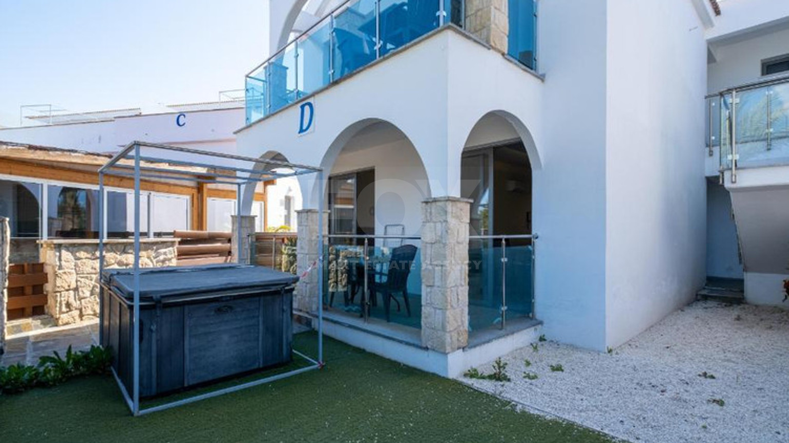 Scenic One-Bedroom ground floor  Apartment in Latchi with Sea Views for Sale