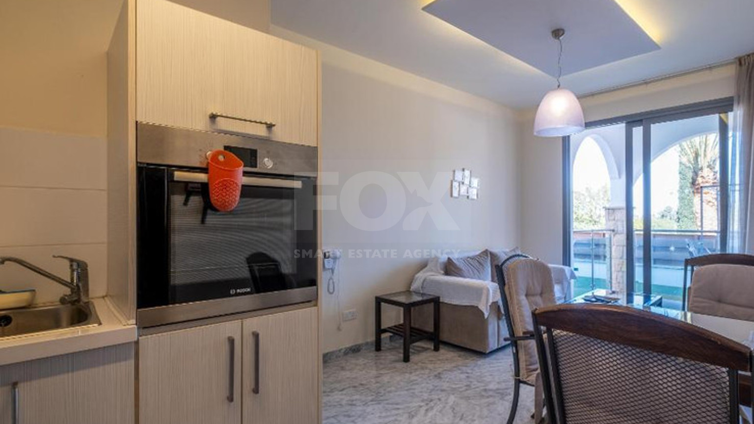 Scenic One-Bedroom ground floor  Apartment in Latchi with Sea Views for Sale