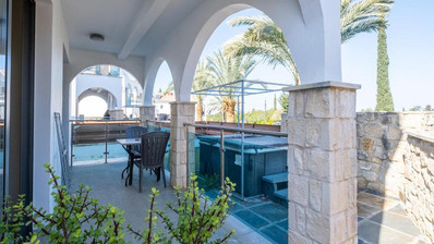 Scenic One-Bedroom ground floor  Apartment in Latchi with Sea Views for Sale