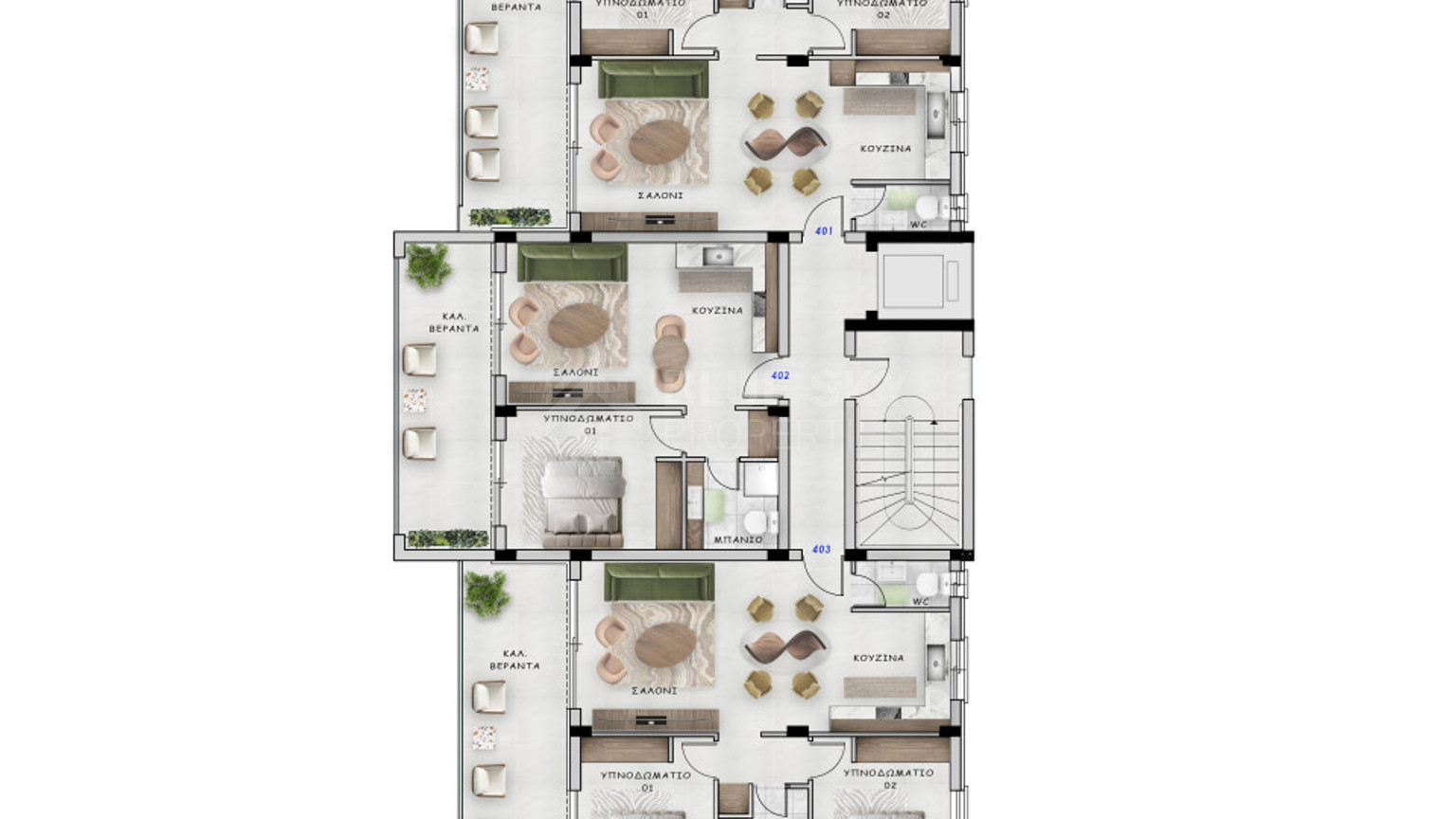 Refined 2-Bedroom Apartment on the Fourth Floor