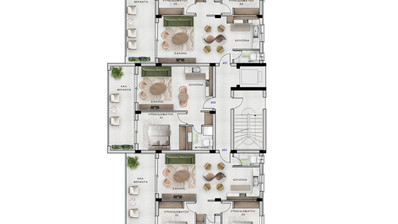 Refined 2-Bedroom Apartment on the Fourth Floor