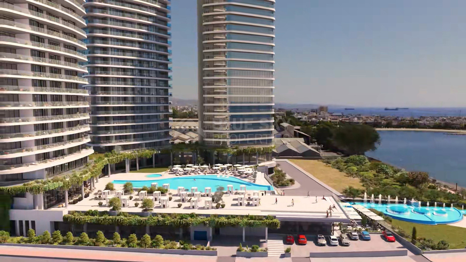 Exclusive Listing: 16th-Floor Luxury Seafront Apartment Near Limassol Marina