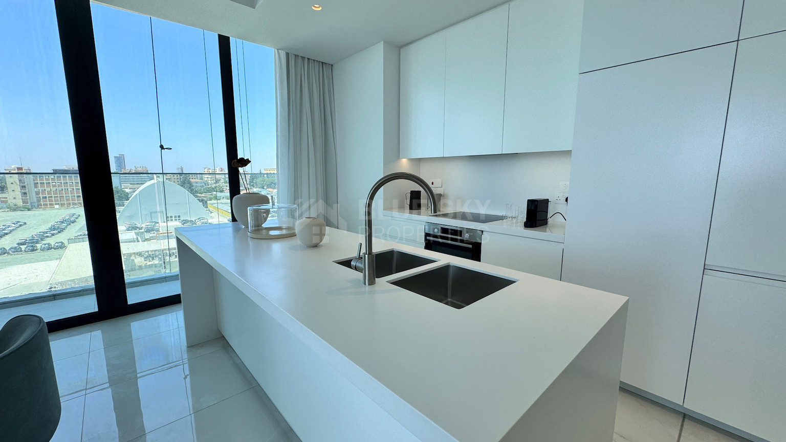 Exclusive Listing: 16th-Floor Luxury Seafront Apartment Near Limassol Marina