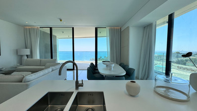 Exclusive Listing: 16th-Floor Luxury Seafront Apartment Near Limassol Marina
