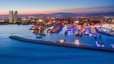 Exclusive Listing: 16th-Floor Luxury Seafront Apartment Near Limassol Marina