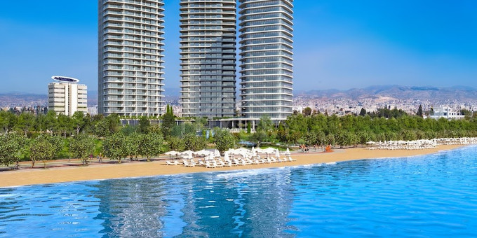 Exclusive Listing: 16th-Floor Luxury Seafront Apartment Near Limassol Marina