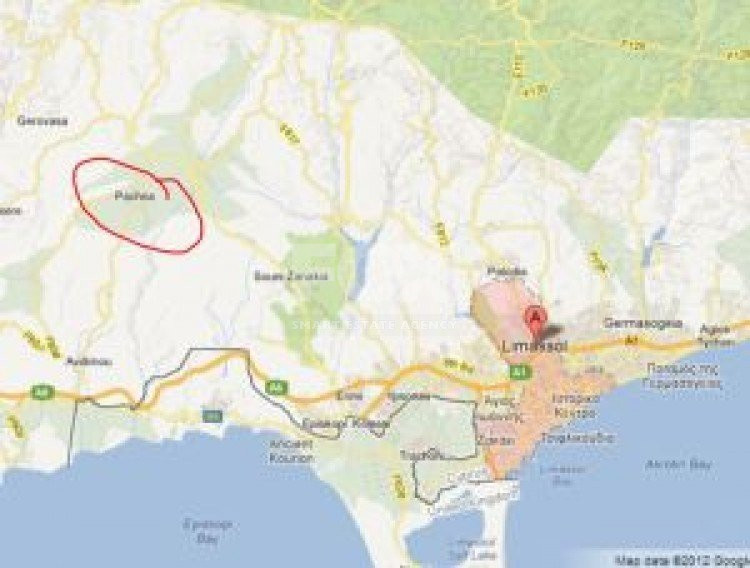 Land For Sale In Pachna Limassol Cyprus