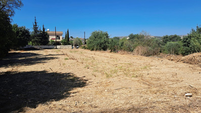 Corner residential land in Polemi-Paphos