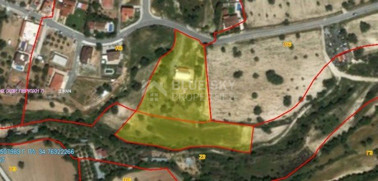 Land For Sale In Spitali Limassol Cyprus