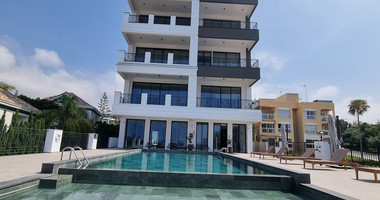 Luxury Beachfront  2-Bedroom Apartment with Staff Room in Pyrgos Tourist Area, Limassol