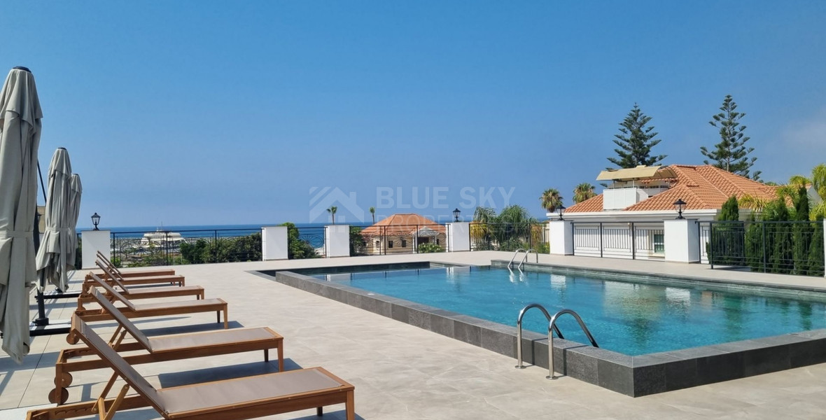 Luxury Beachfront  2-Bedroom Apartment with Staff Room in Pyrgos Tourist Area, Limassol