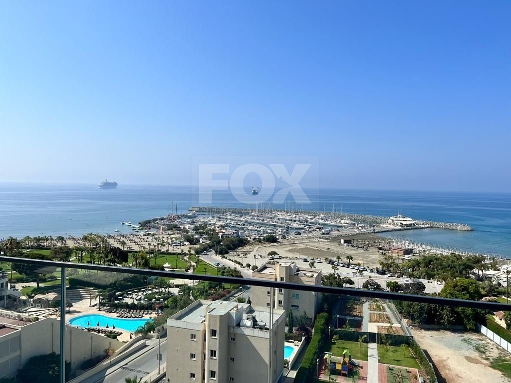 Luxury Beachfront  2-Bedroom Apartment with Staff Room in Pyrgos Tourist Area, Limassol