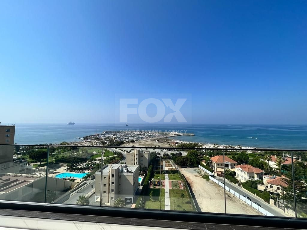 Luxury Beachfront  2-Bedroom Apartment with Staff Room in Pyrgos Tourist Area, Limassol