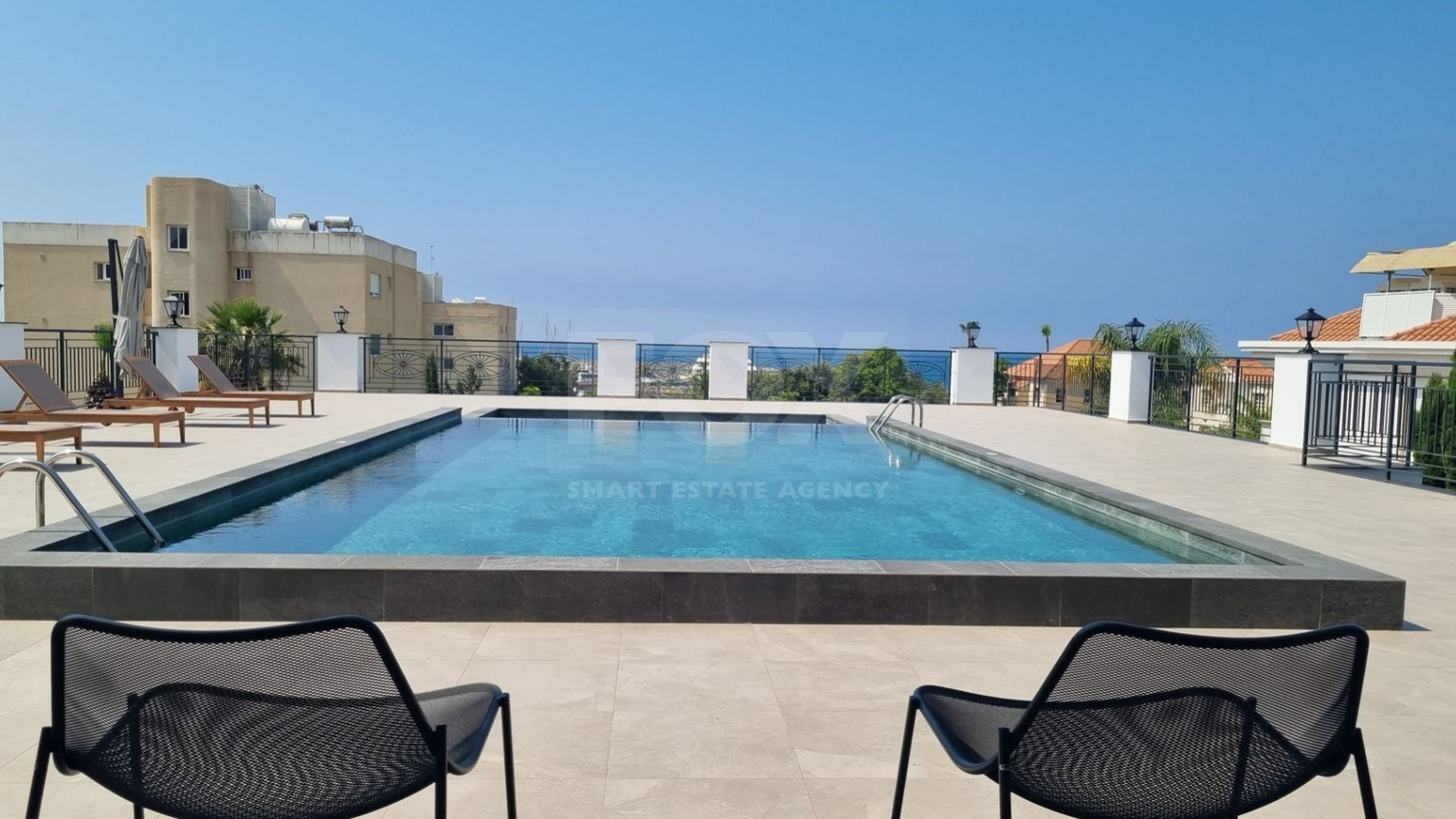 Luxury Beachfront  2-Bedroom Apartment with Staff Room in Pyrgos Tourist Area, Limassol