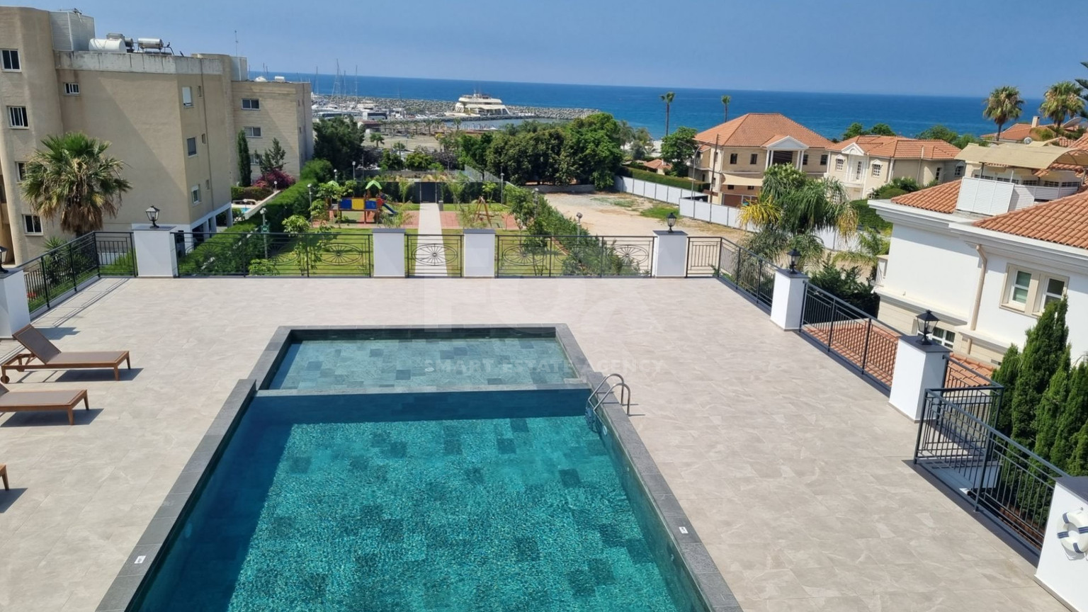 Luxury Beachfront  2-Bedroom Apartment with Staff Room in Pyrgos Tourist Area, Limassol
