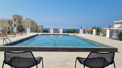 Luxury Beachfront  2-Bedroom Apartment with Staff Room in Pyrgos Tourist Area, Limassol