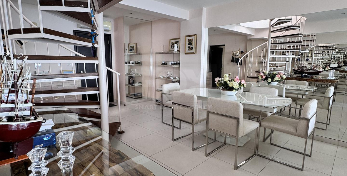 Luxury Beachfront Penthouse with Private Roof Garden in Limassol Sea Front