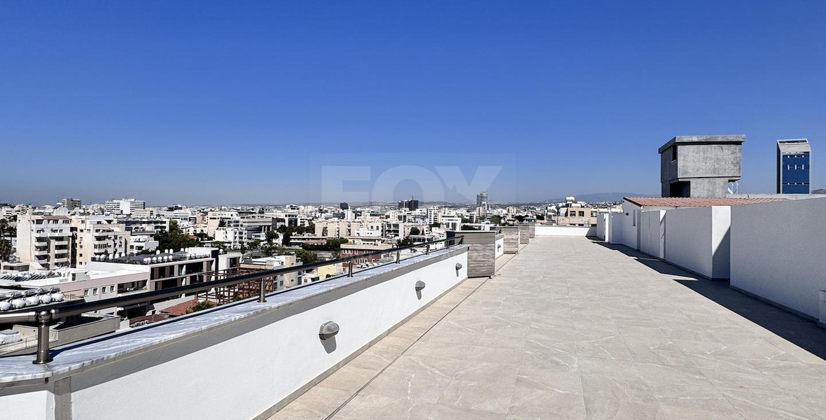 Luxury Beachfront Penthouse with Private Roof Garden in Limassol Sea Front