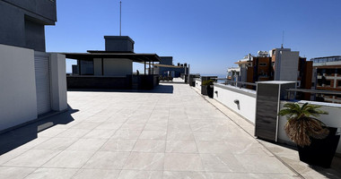 Luxury Beachfront Penthouse with Private Roof Garden in Limassol Sea Front